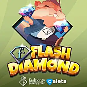 Okładka gry crash FashionTV Flash Diamond w Mostbet Casino