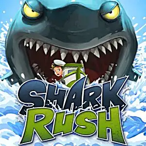 Okładka gry crash Shark Rush w Mostbet Casino