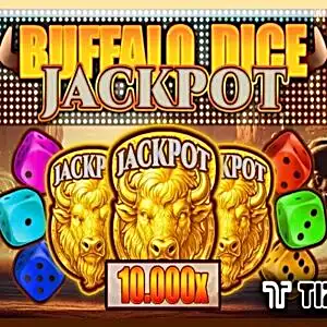 Okładka gry Buffalo Dice Jackpot w Mostbet Casino
