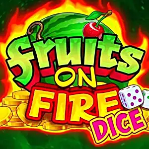 Okładka gry Fruits on Fire Dice w Mostbet Casino