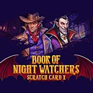 Okładka gry Book of Night Watchers Scratch Card X w Mostbet Casino