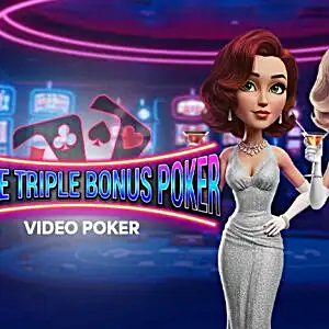 Okładka gry Triple Triple Bonus Poker w Mostbet Casino