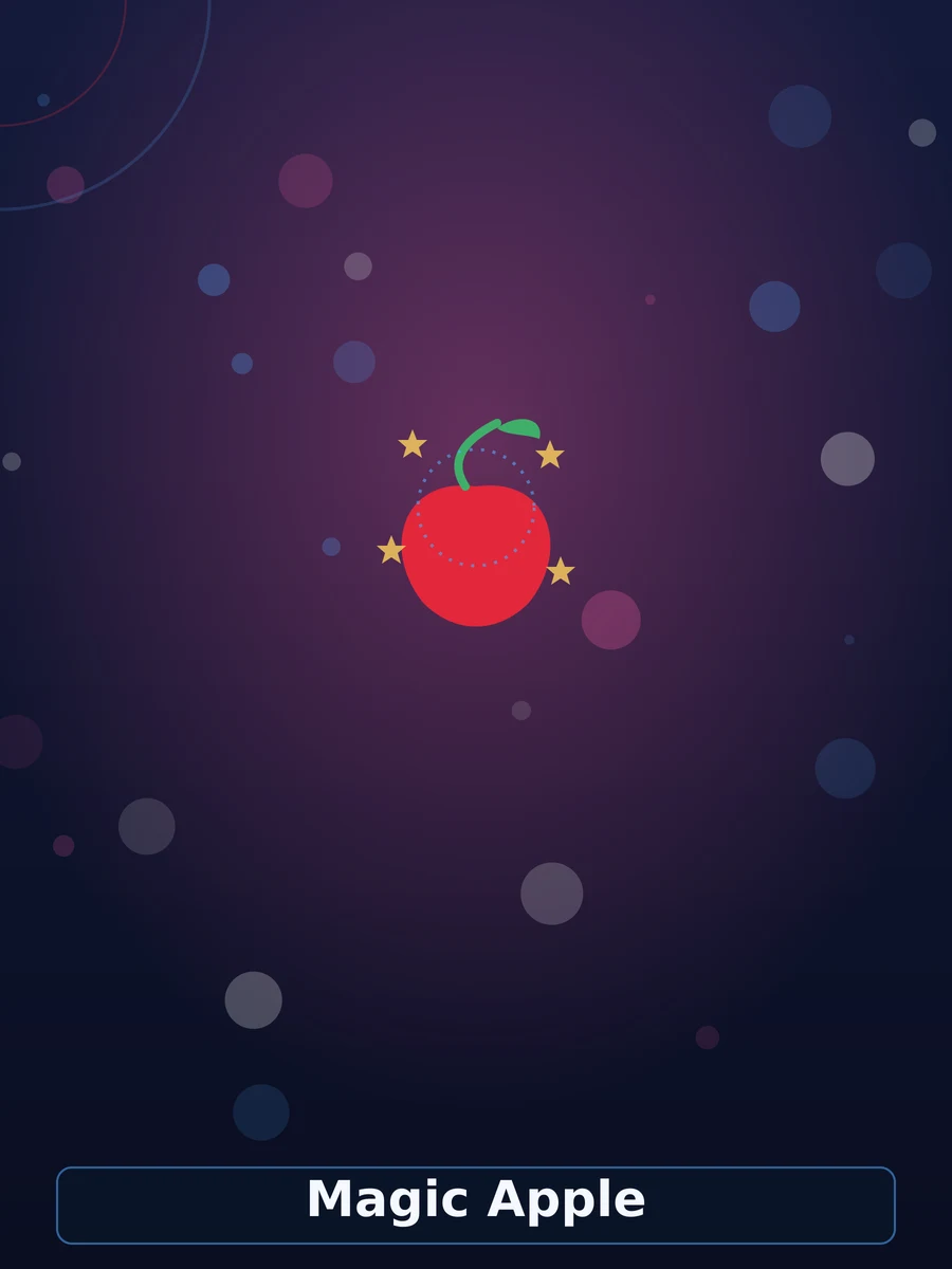 Zrzut ekranu slotu Magic Apple w Mostbet Casino